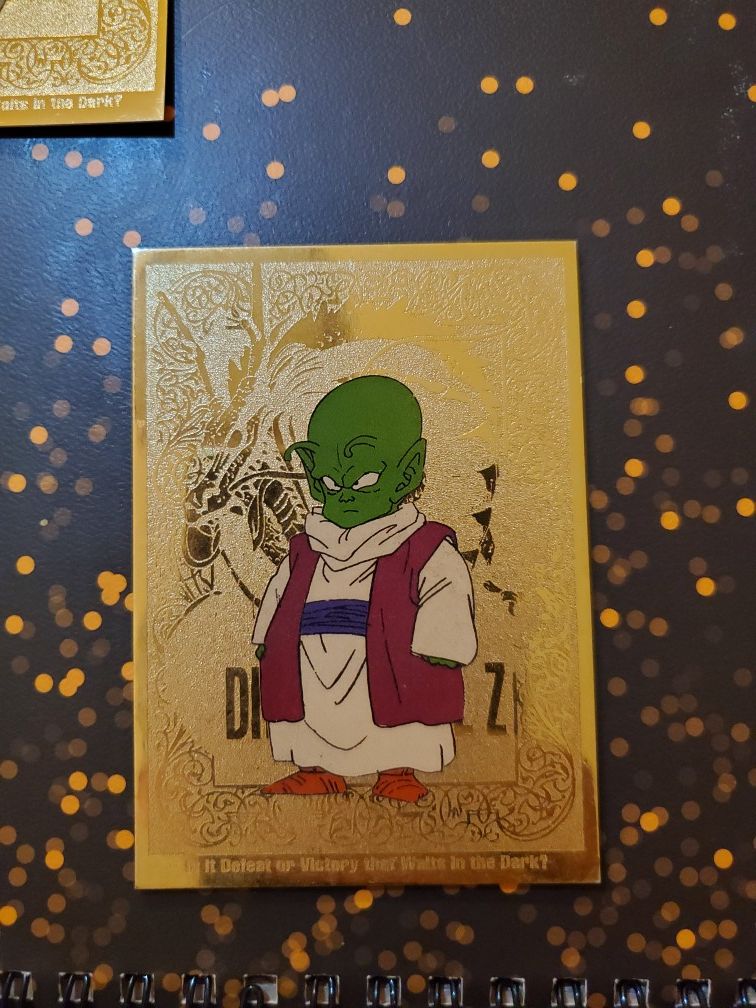 OLD Dragonball Z cards-
