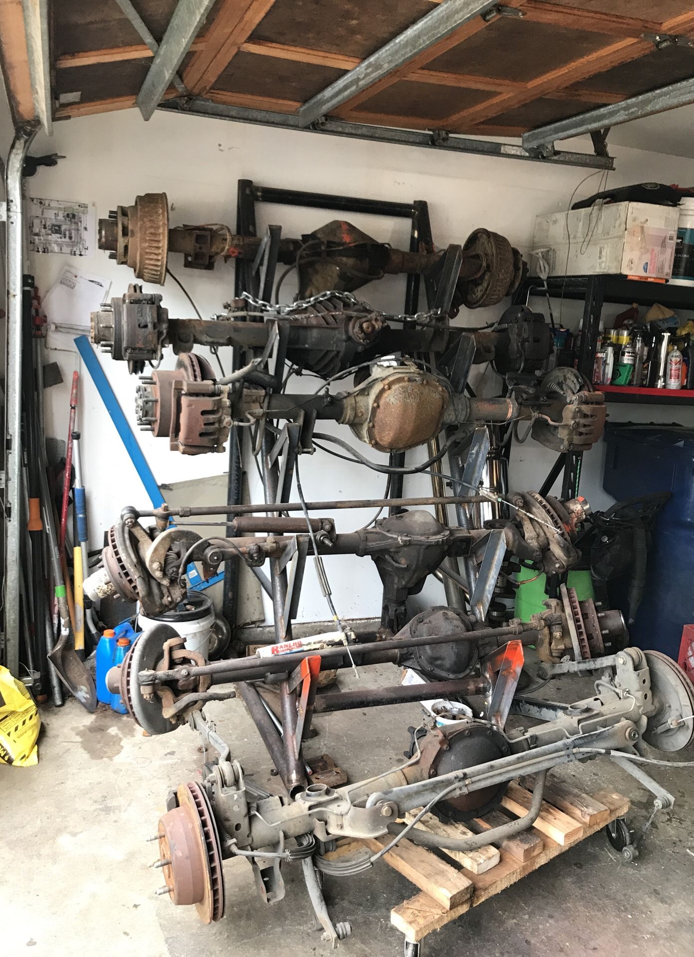 3/4 TON AXLES DANA 44 corporate 14 bolt 4x4 Chevy Ford F250 for Sale