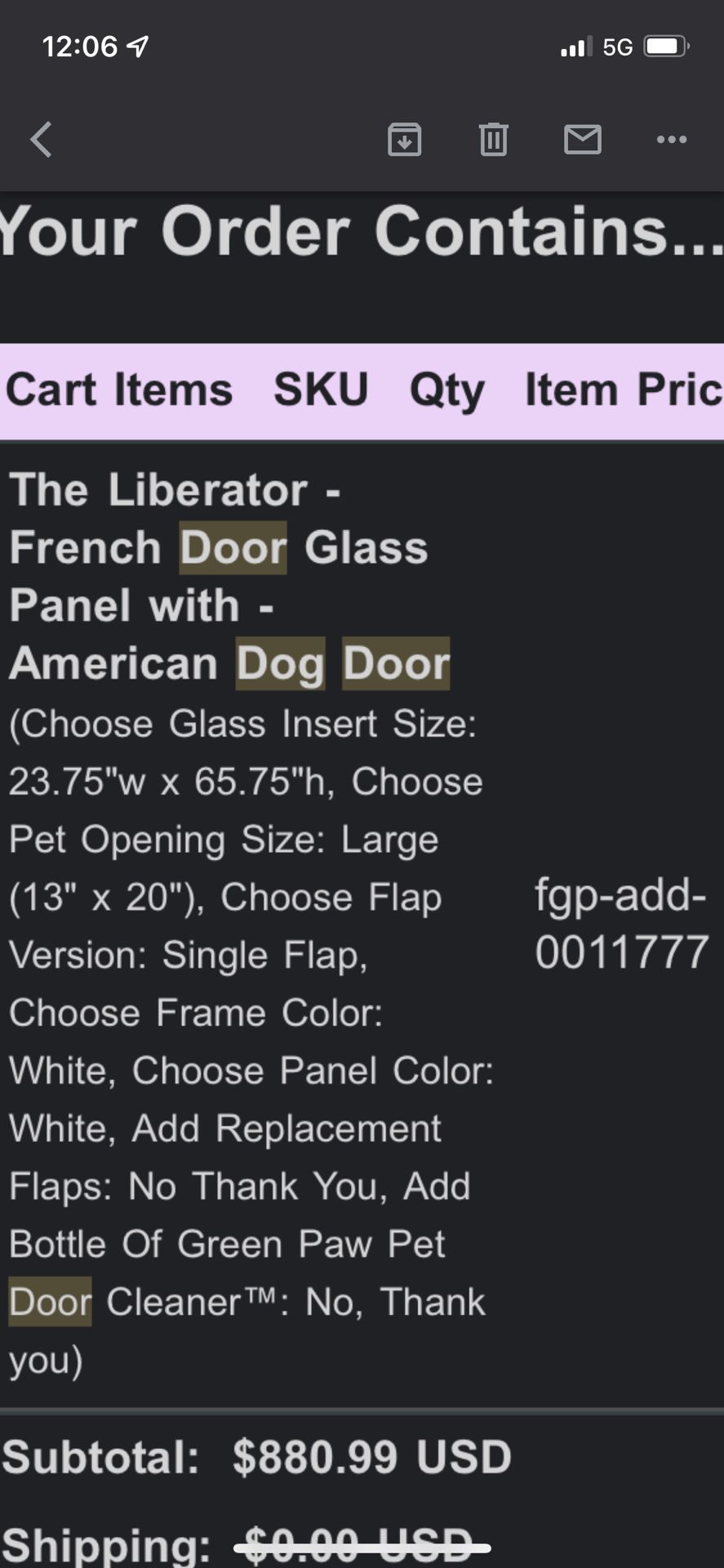 Dog Door For French Door