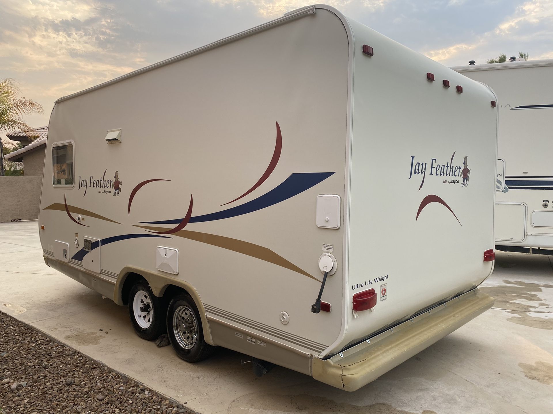 2006 JAYCO JAY FEATHER BUNKHOUSE 19FT BUMPER PULL TRAVEL TRAILER for