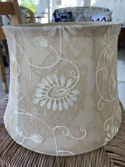Unique Embroidered Lamp Shade Thumbnail