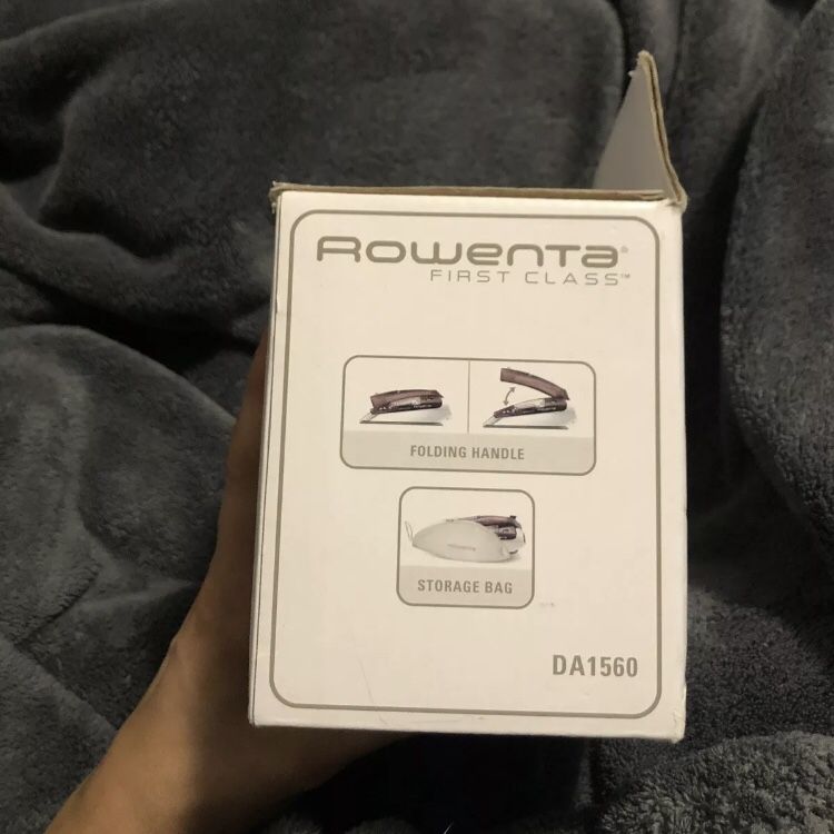 NEW Rowenta Travel, Double Voltage Steam Iron