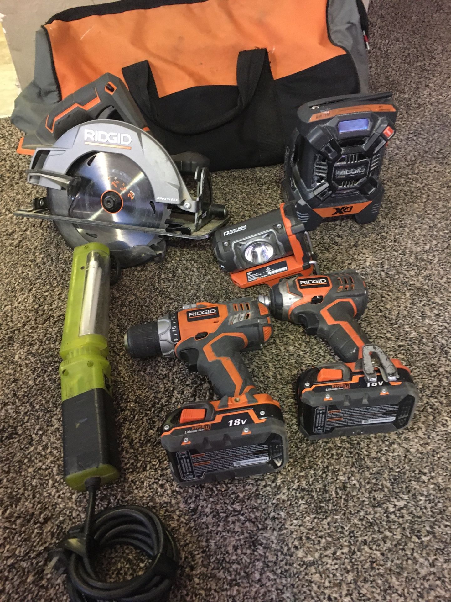 Rigid power tools