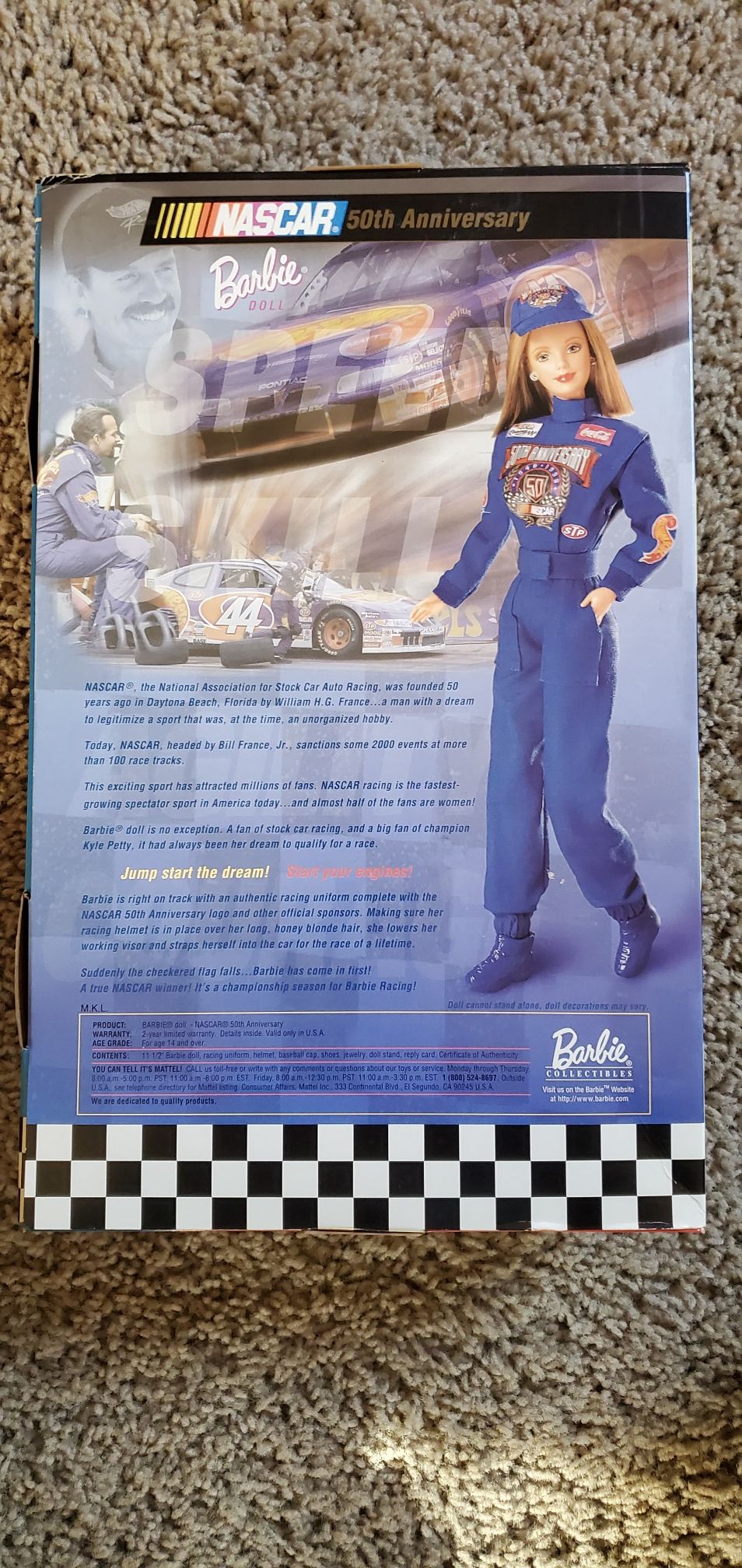 Nascar Barbie