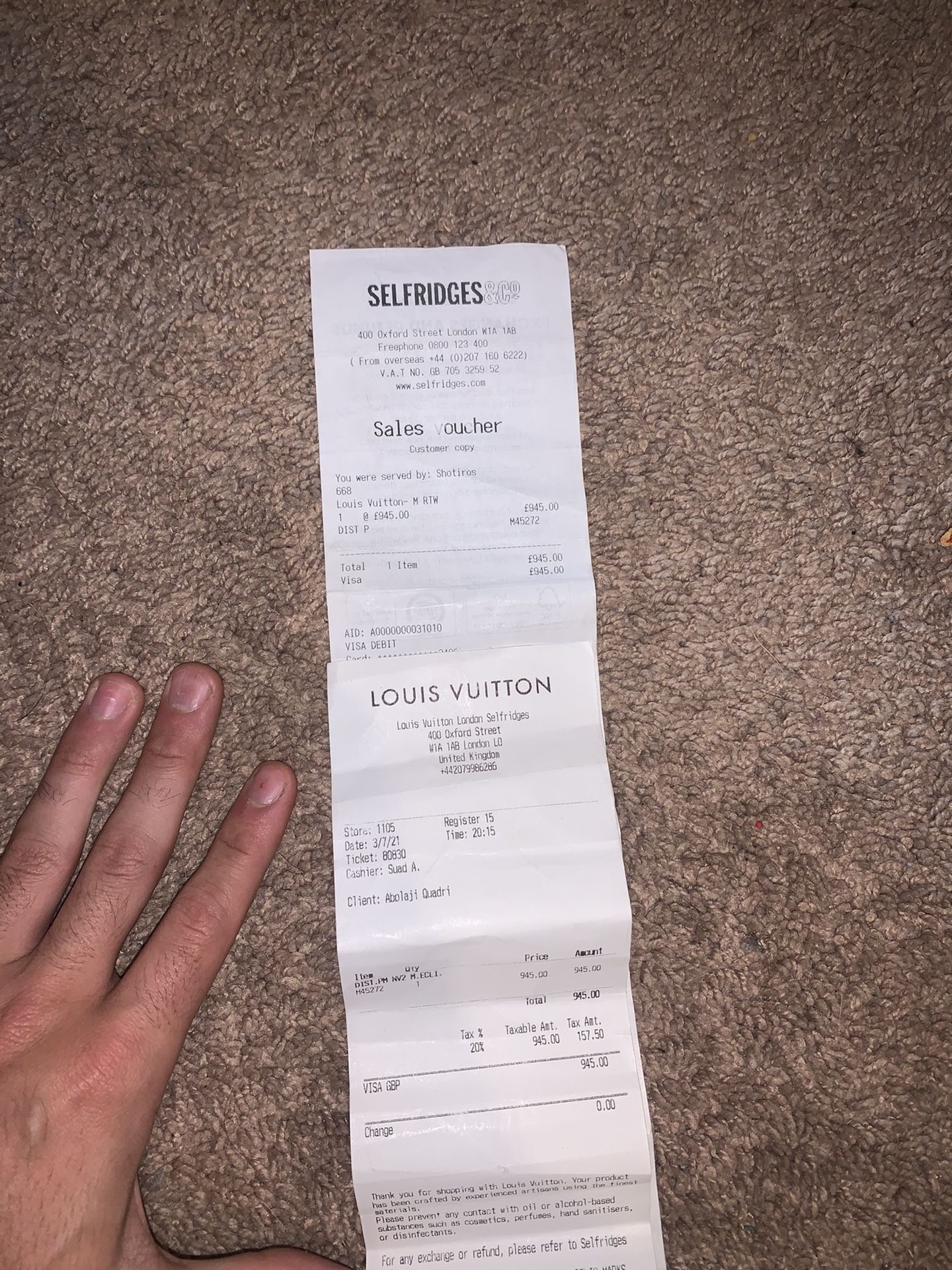 LV Men’s Bag