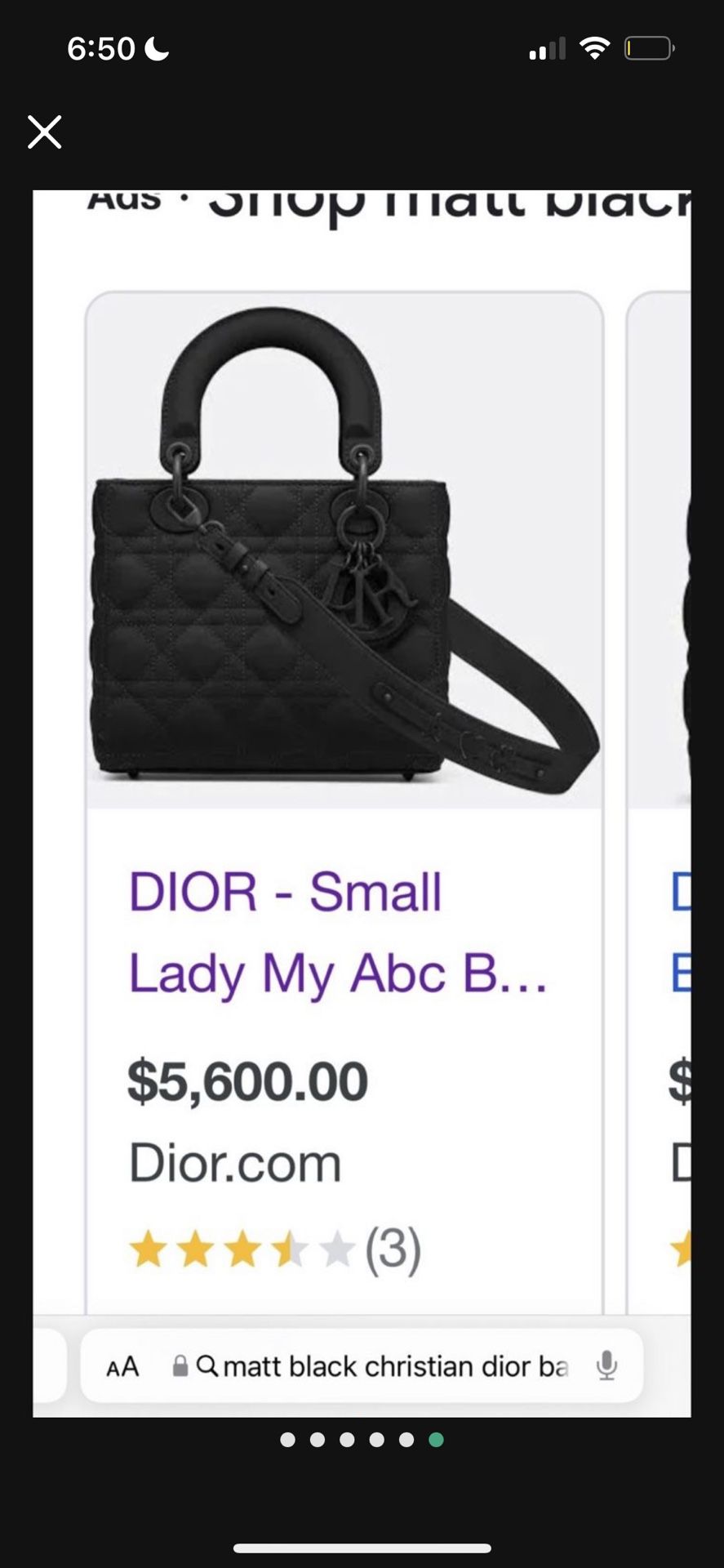 Dior Bag Needs Screw In Handle