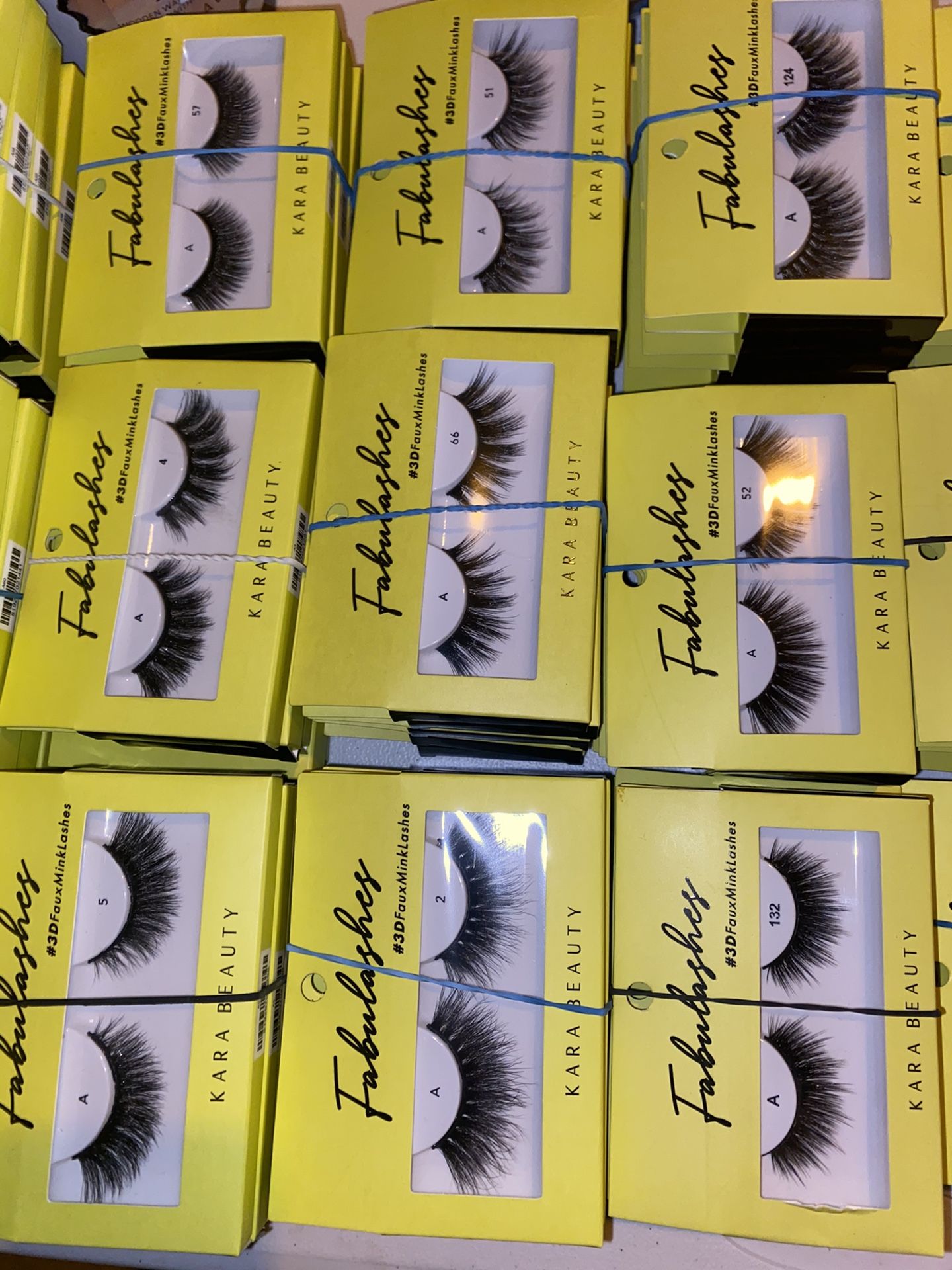 Kara Eyelashes , Beauty Blender, Pencil Eyeliner