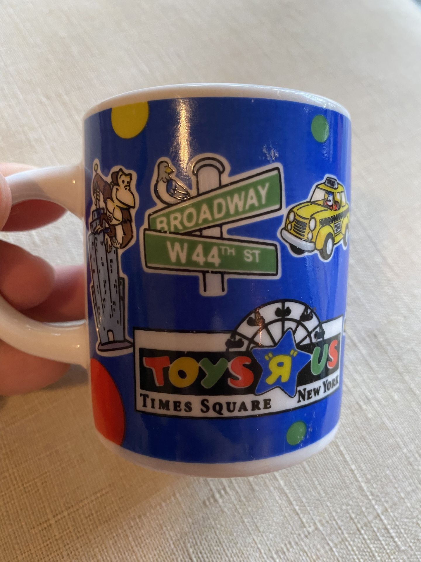 Collectible Toys R Us Mini Coffee Mug