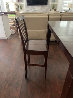 Counter Height Kitchen Set With 4 Chairs  Thumbnail