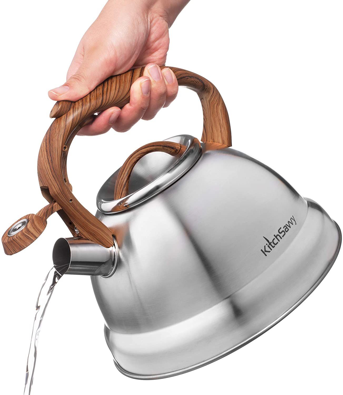 Tea Kettle For Stove Top – Stainless Steel Tea Kettle Stovetop - Whistling Tea Kettle With Stay Cool Handle