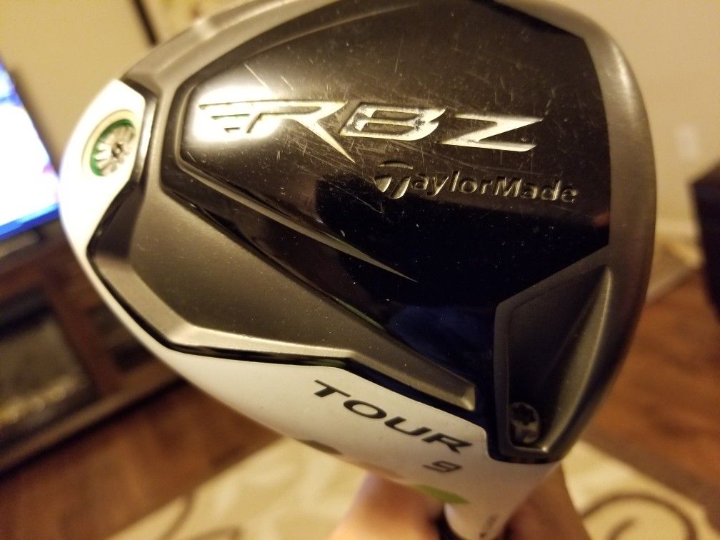 used taylormade rbz driver and 3 wood used taylormade rbz driver and 3 wood