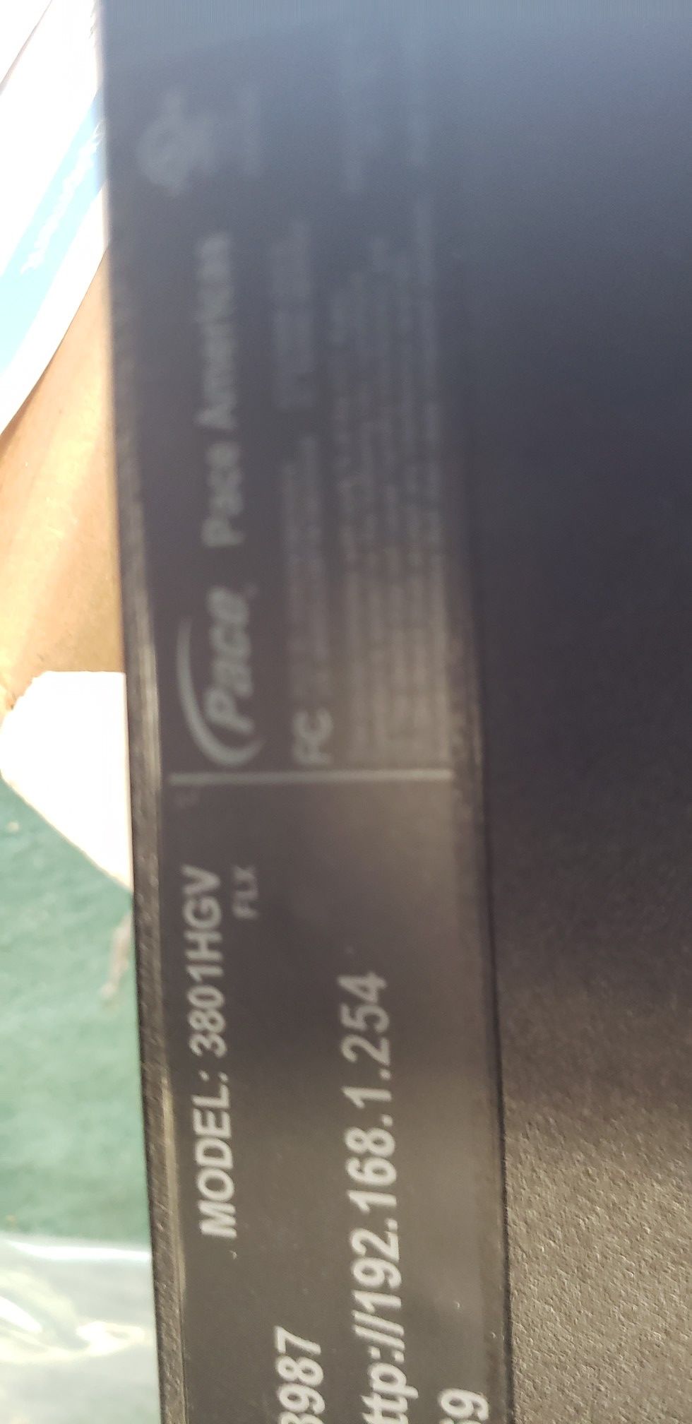 2wire Pace AT&T Uverse DSL Modem (3801HGV) Broadband Gateway