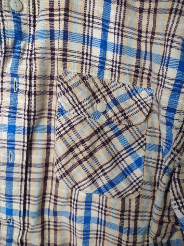 Surf Pendleton Board Plaid Shirt Men's Size XL Long Sleeve Button Down