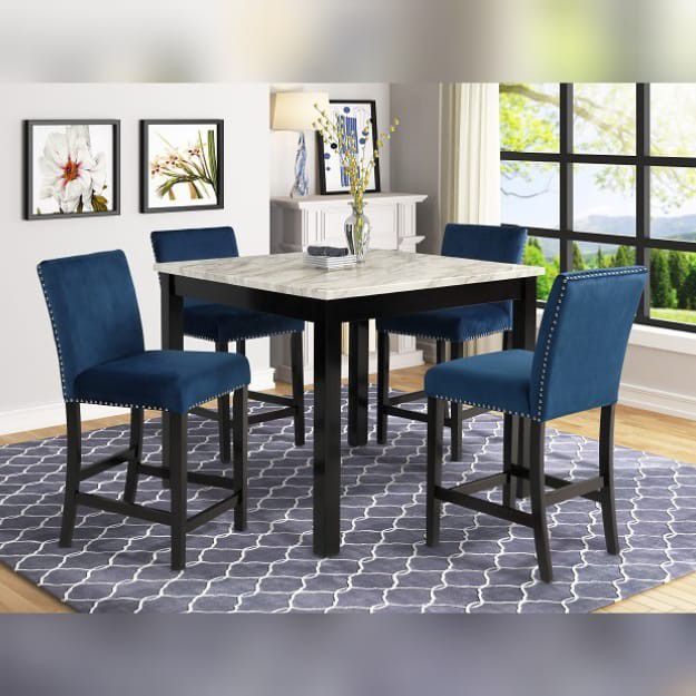 5 Pc Dining Table Set 