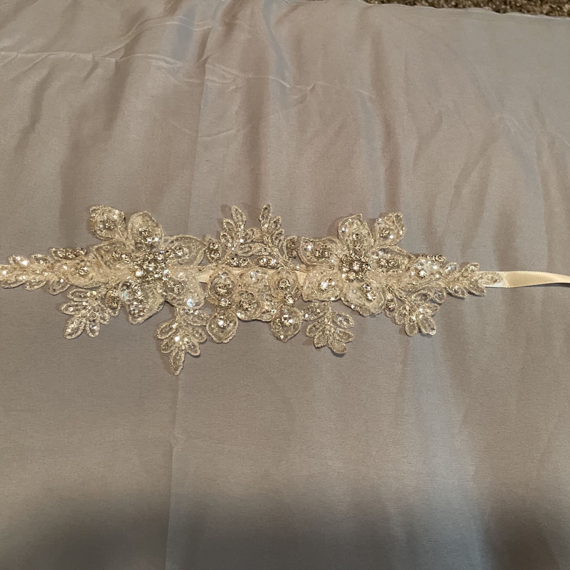 Ivory Wedding belt