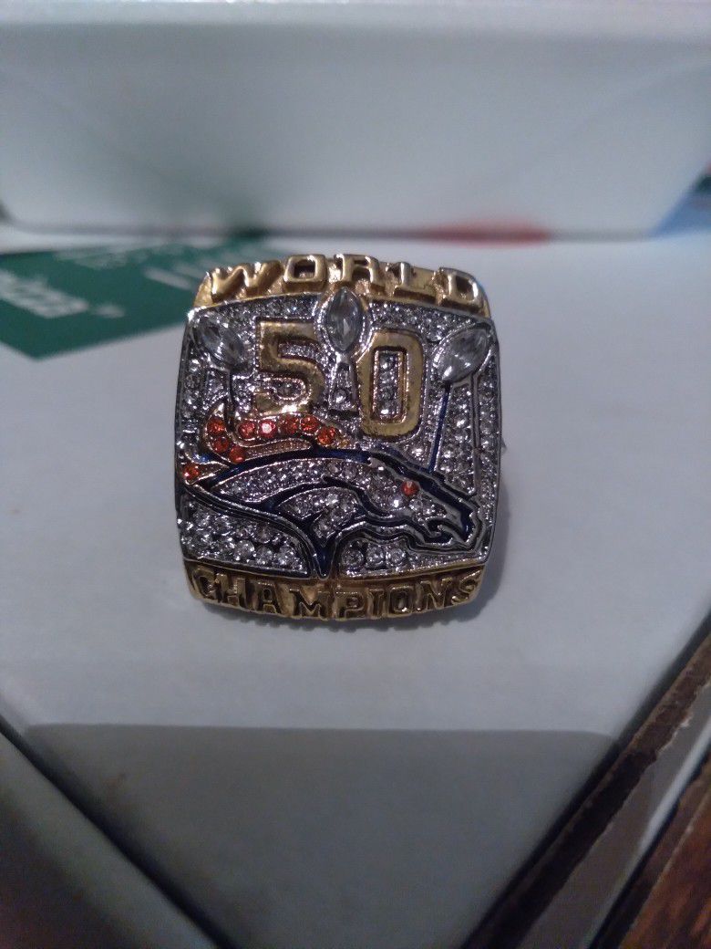 Denver Broncos Championship Ring 