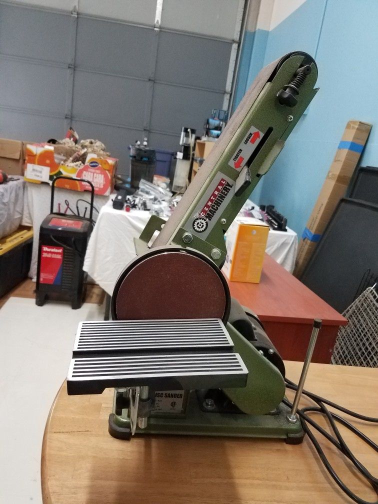 4"x36" Belt and 6" Disc Sander Central Machinery