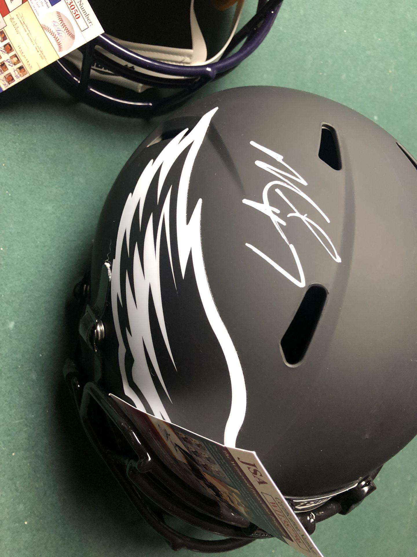 Michael Vick Full Size Autograph Helmet