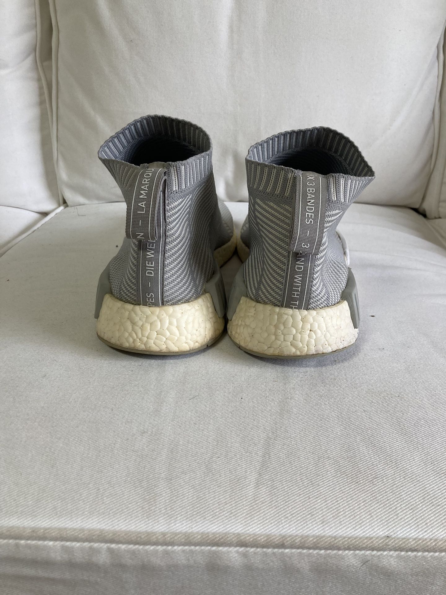 Adidas NMD CS1 Light Grey Size 14 Men City Sock Boost PK Prime knit