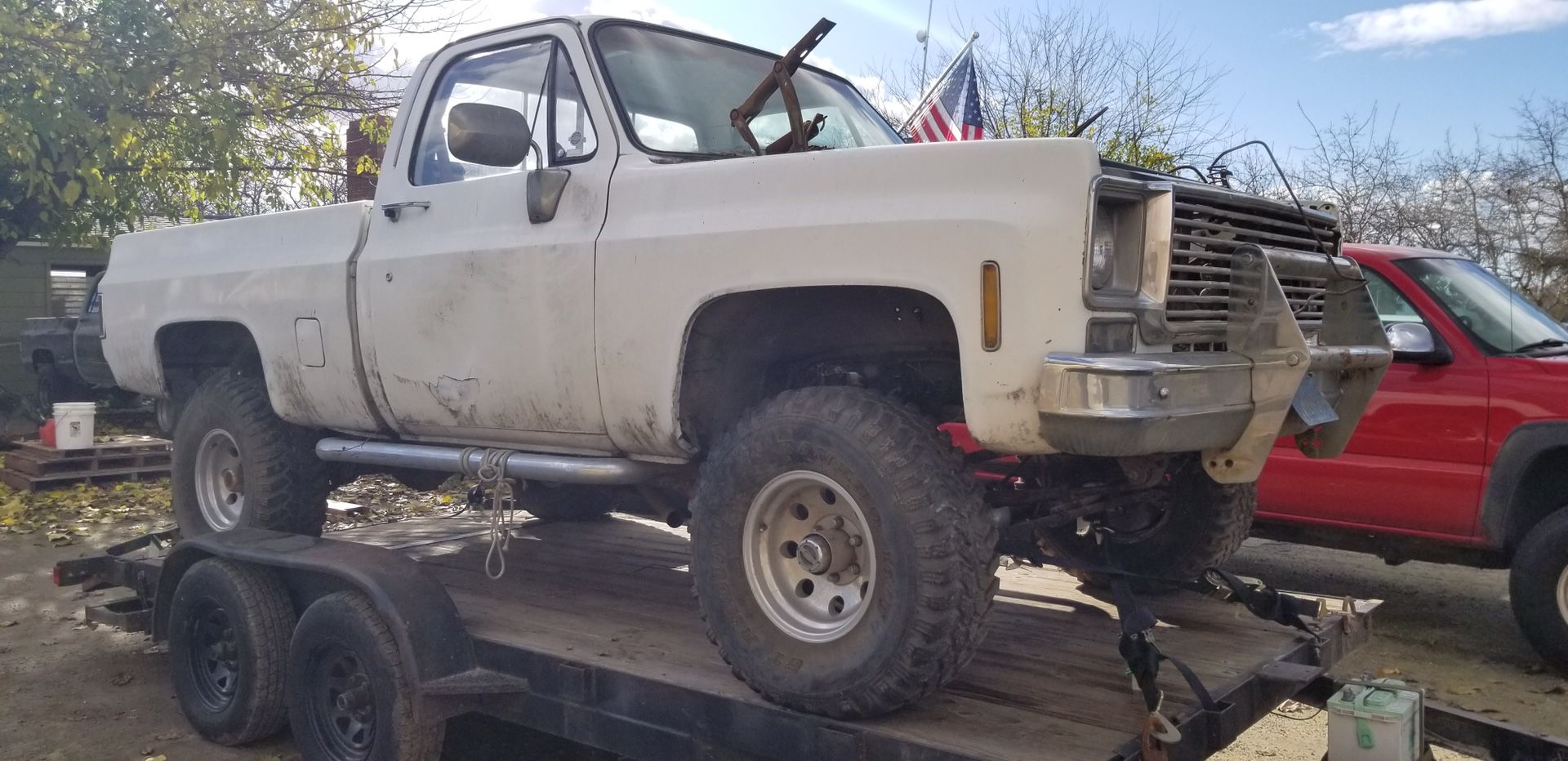 7387 complete k20 Chevy Gmc parts 4x4 pickup truck for Sale in Modesto