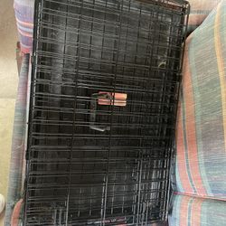 Black Medium Sized Dog Crate Thumbnail