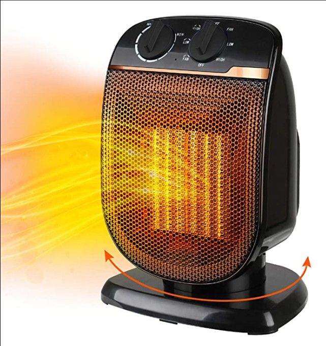 Ceramic fan heater