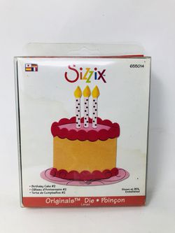 Sizzix birthday cake #2 Thumbnail