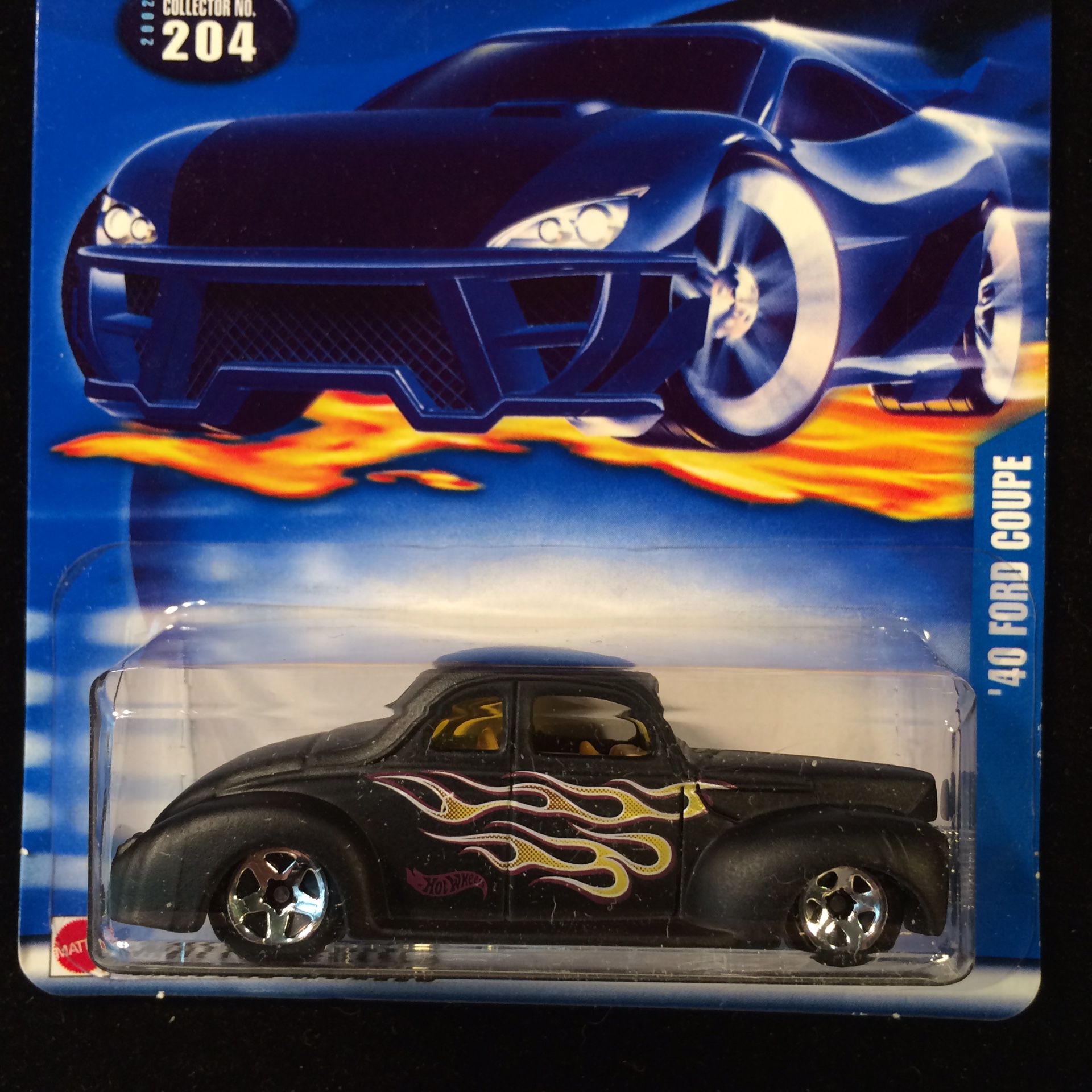 Hot Wheels 35th Anniversary ‘40 Ford Coupe • Black • 5 Spoke