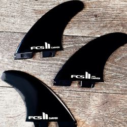 FCSll GLASS FLEX SURFBOARD FINS ....3,4 and 5 fin sets Thumbnail