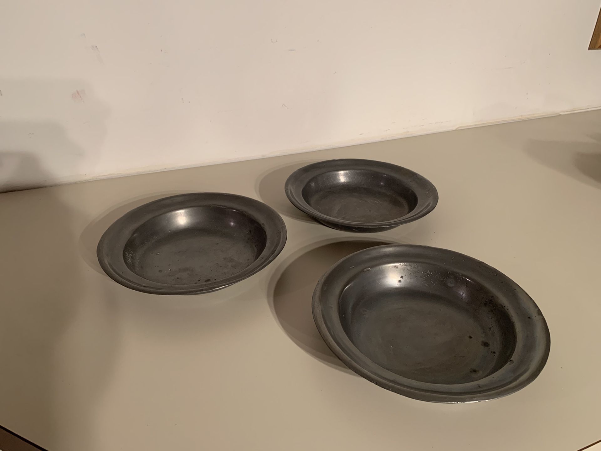 Solid Pewter Decor
