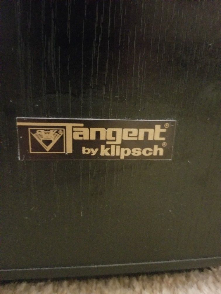Klipsch Tangent 400 Speakers Vintage Excellent