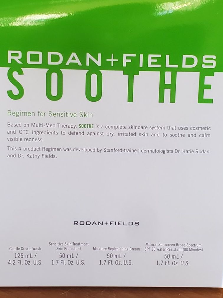 Rodan + Fields Soothe Skincare Kit