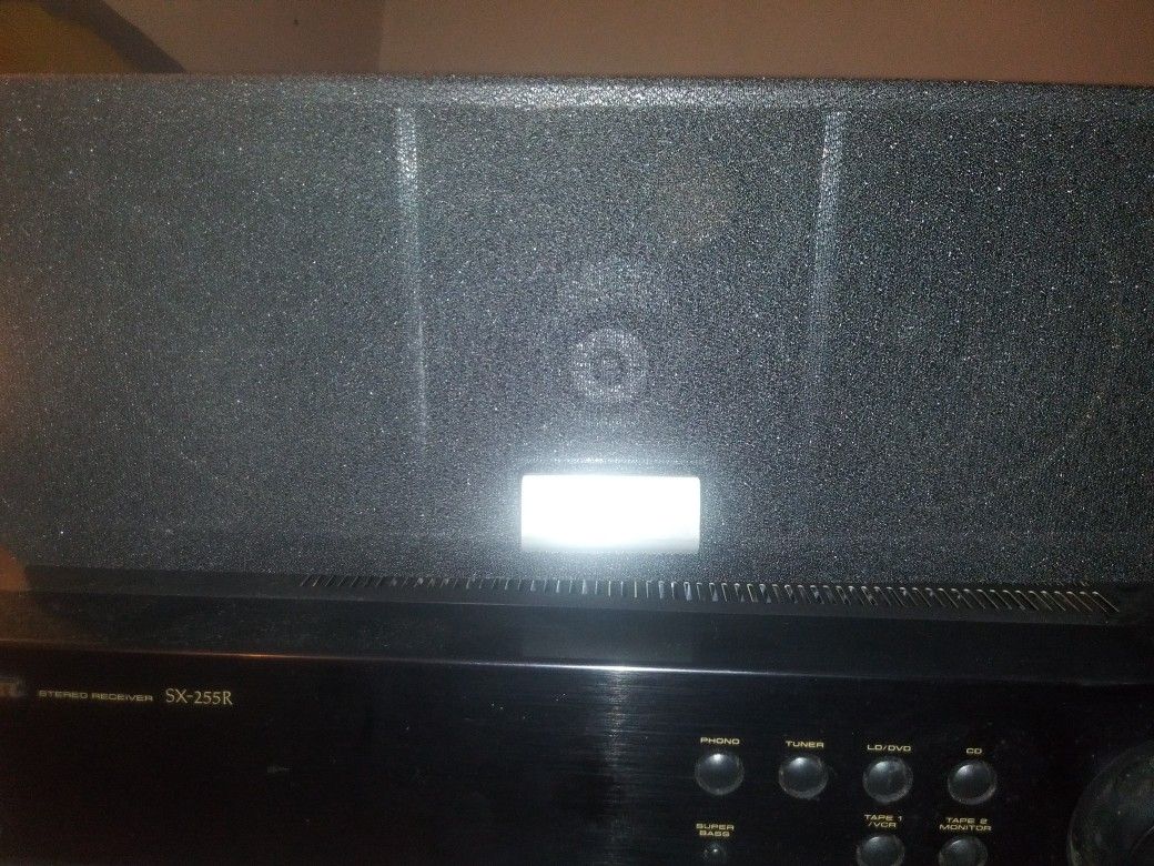 Pioneer SX 255R recever W/ SONY bookshelf Speaker