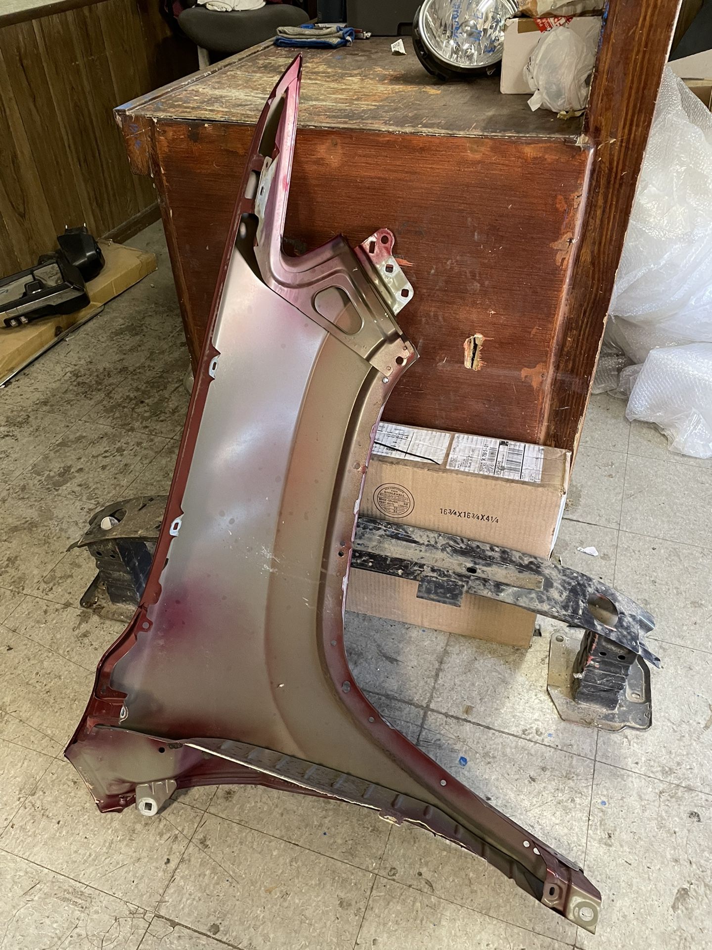 2014-2018 JEEP CHEROKEE LEFT FENDER FOR WIDE FLARE
