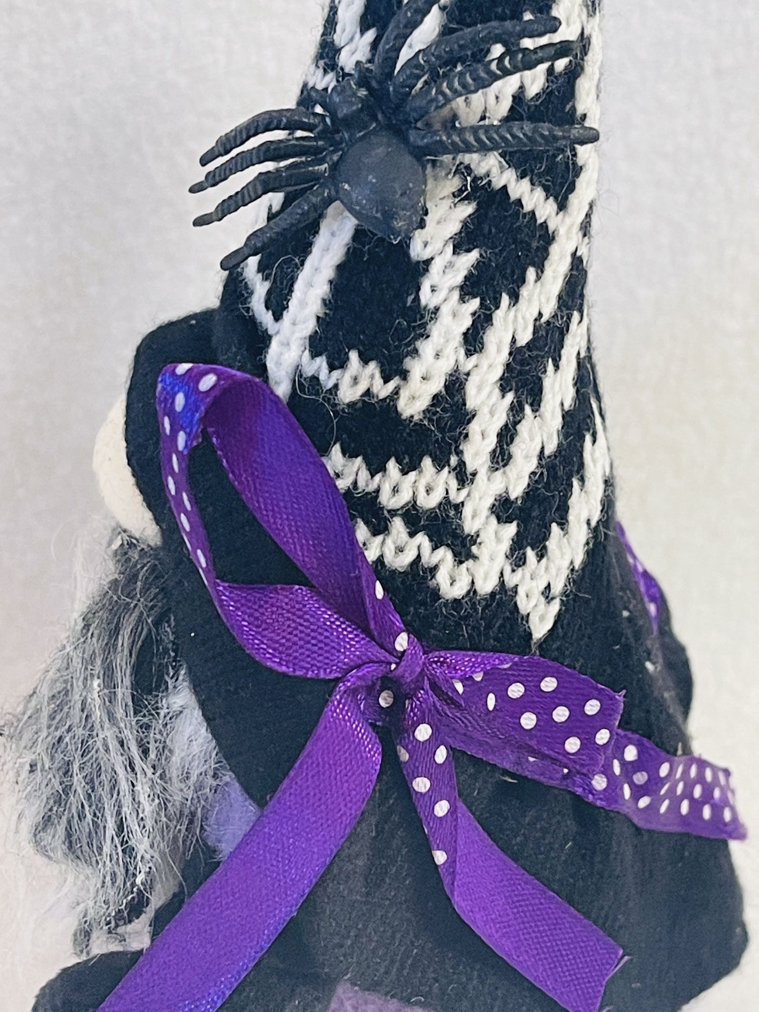 Handmade! Plush! Halloween / Wizard w/ Vampire Teeth Gnome # 1 - Shipping Available!