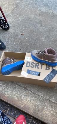 Yeezy “Taupe Blue” Dzrt Boots Goat Verified!!!