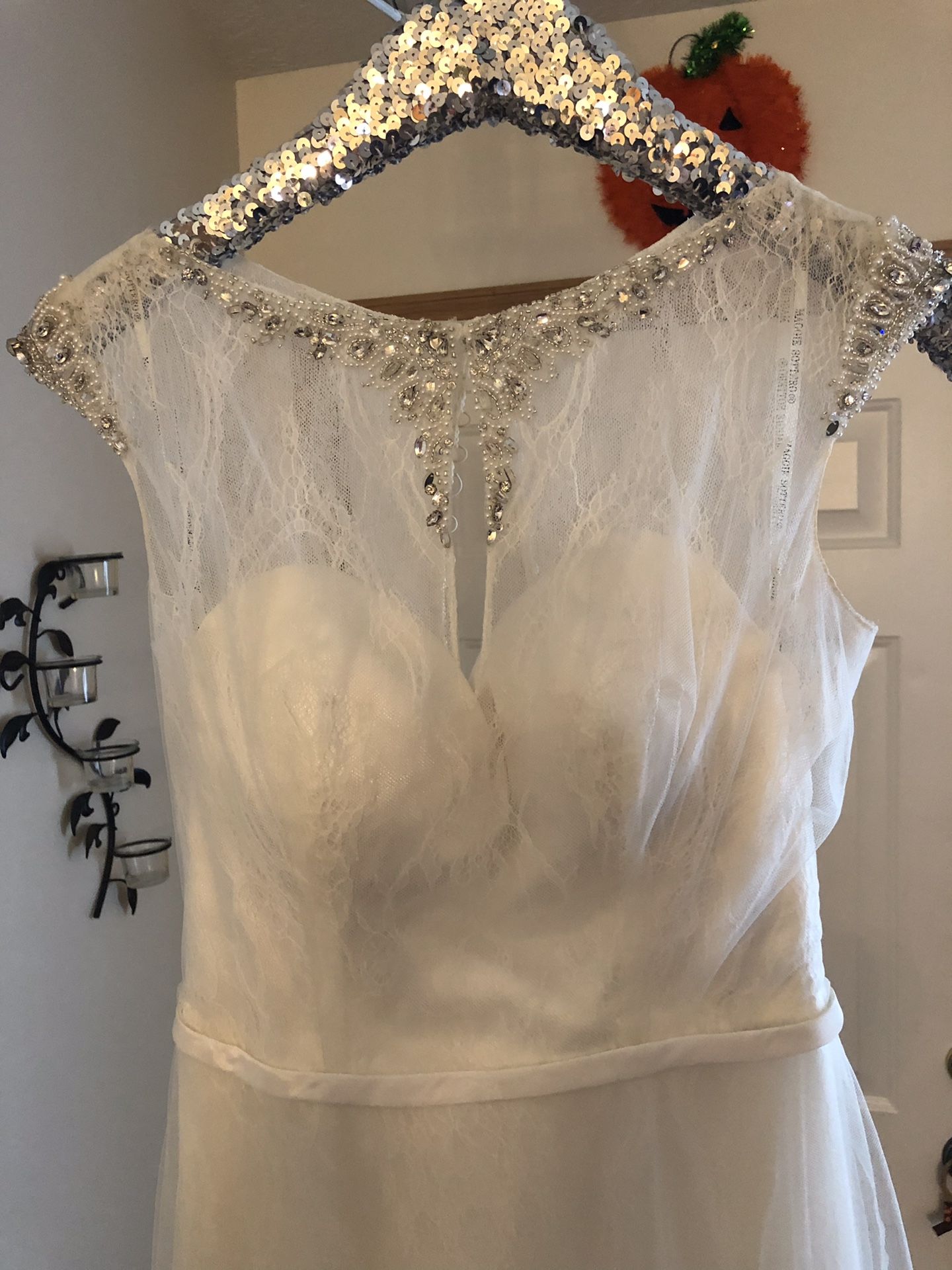 Maggie Sottero sheath wedding dress