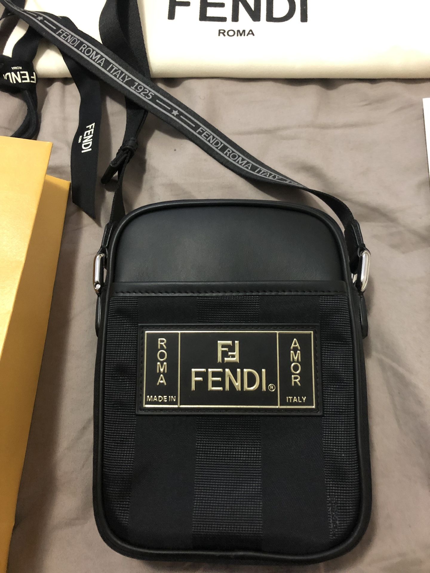 FENDI BAG 100% 1 week old all paper work for proof