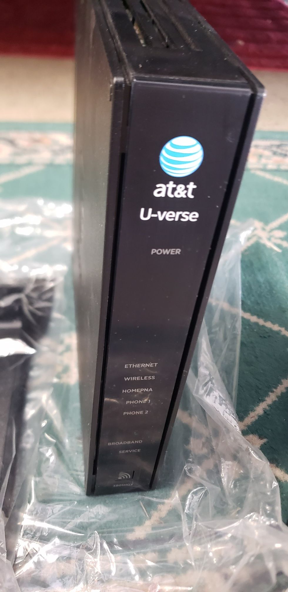 2wire Pace AT&T Uverse DSL Modem (3801HGV) Broadband Gateway