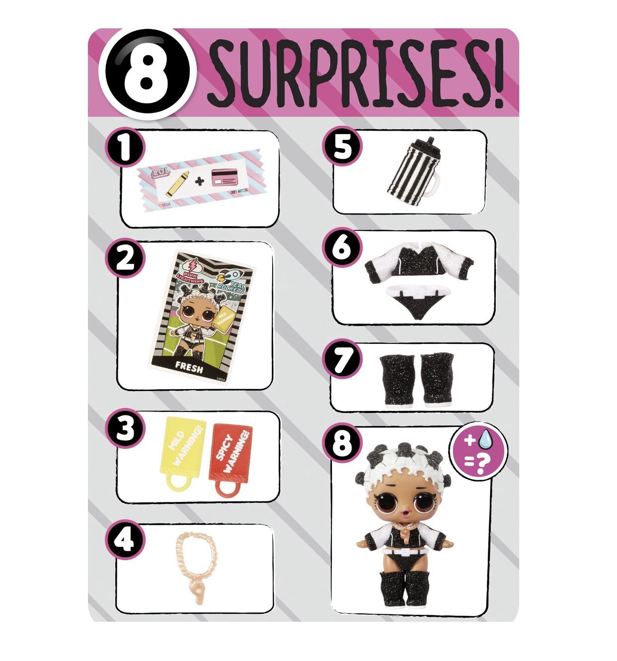 LOL Surprise All-Star B.B.s Sports Series 3 Soccer Team Sparkly Dolls with 8 Surprises, Accessories, Surprise Doll