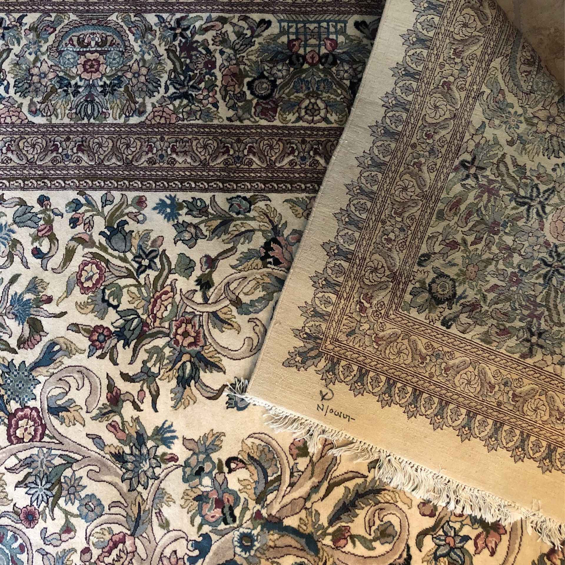 Authentic Persian Thread Carpet