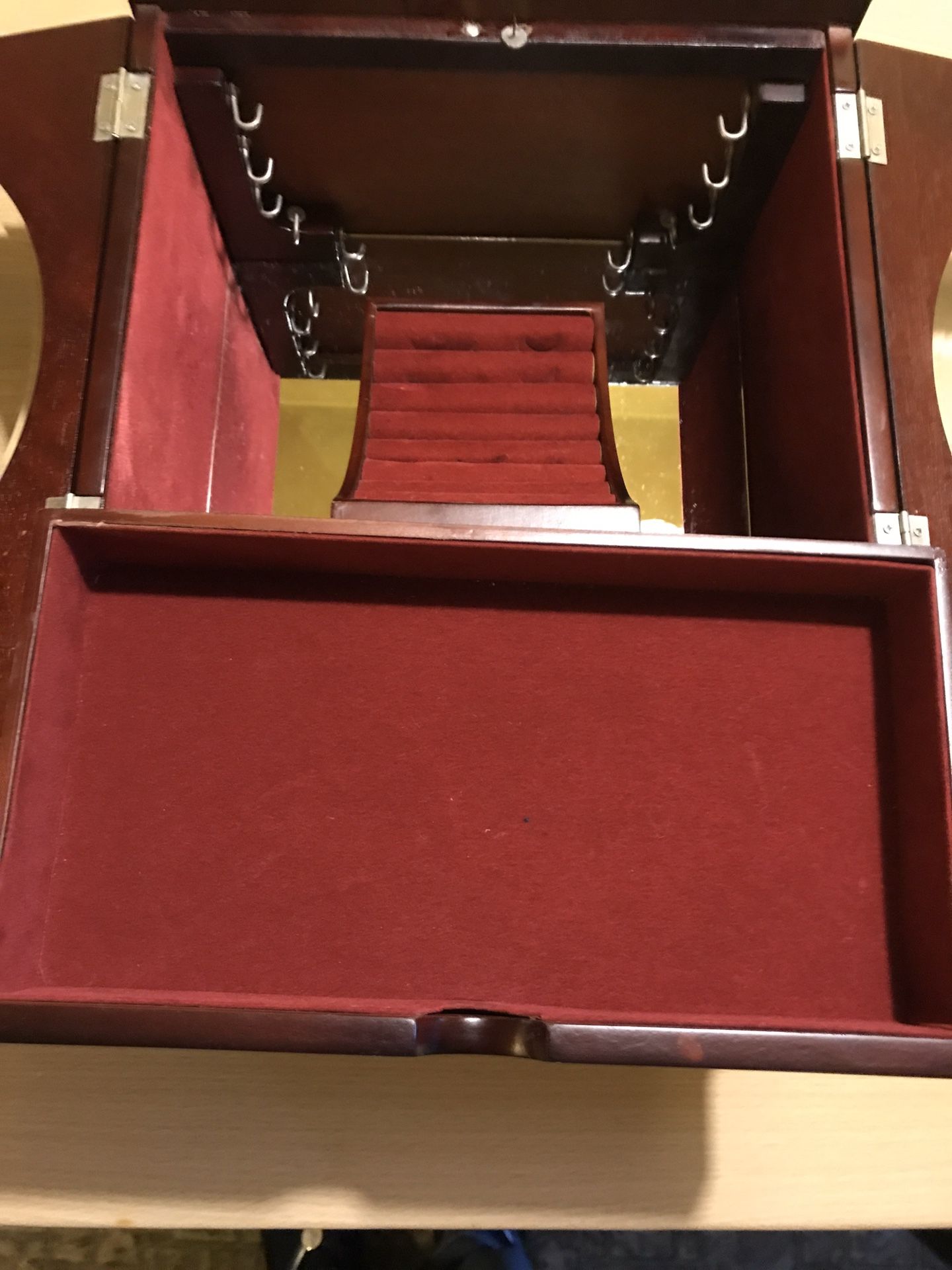 JEWELRY BOX LARGE WOOD