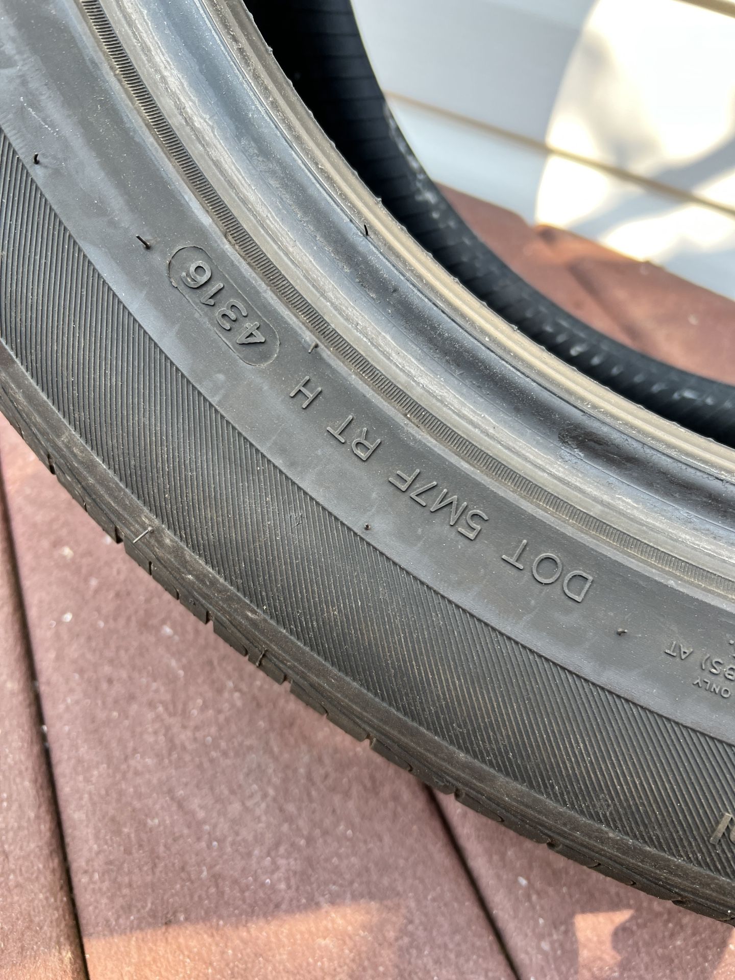 Set Of 4 Tires 255 50 19 Hankook DYNAPRO HP2