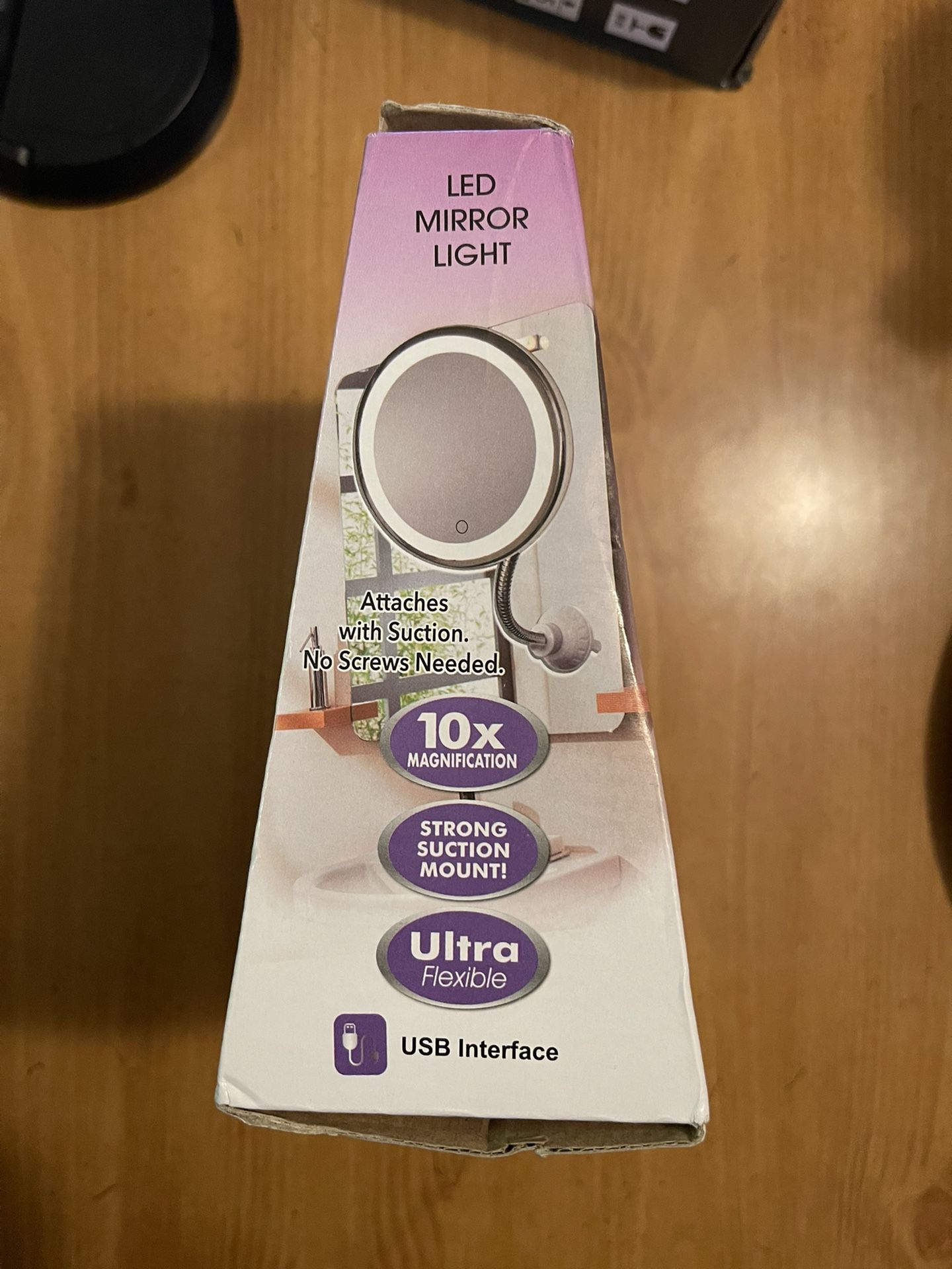 LED Illuminated Ultra Flexible Mirror & USB Interface