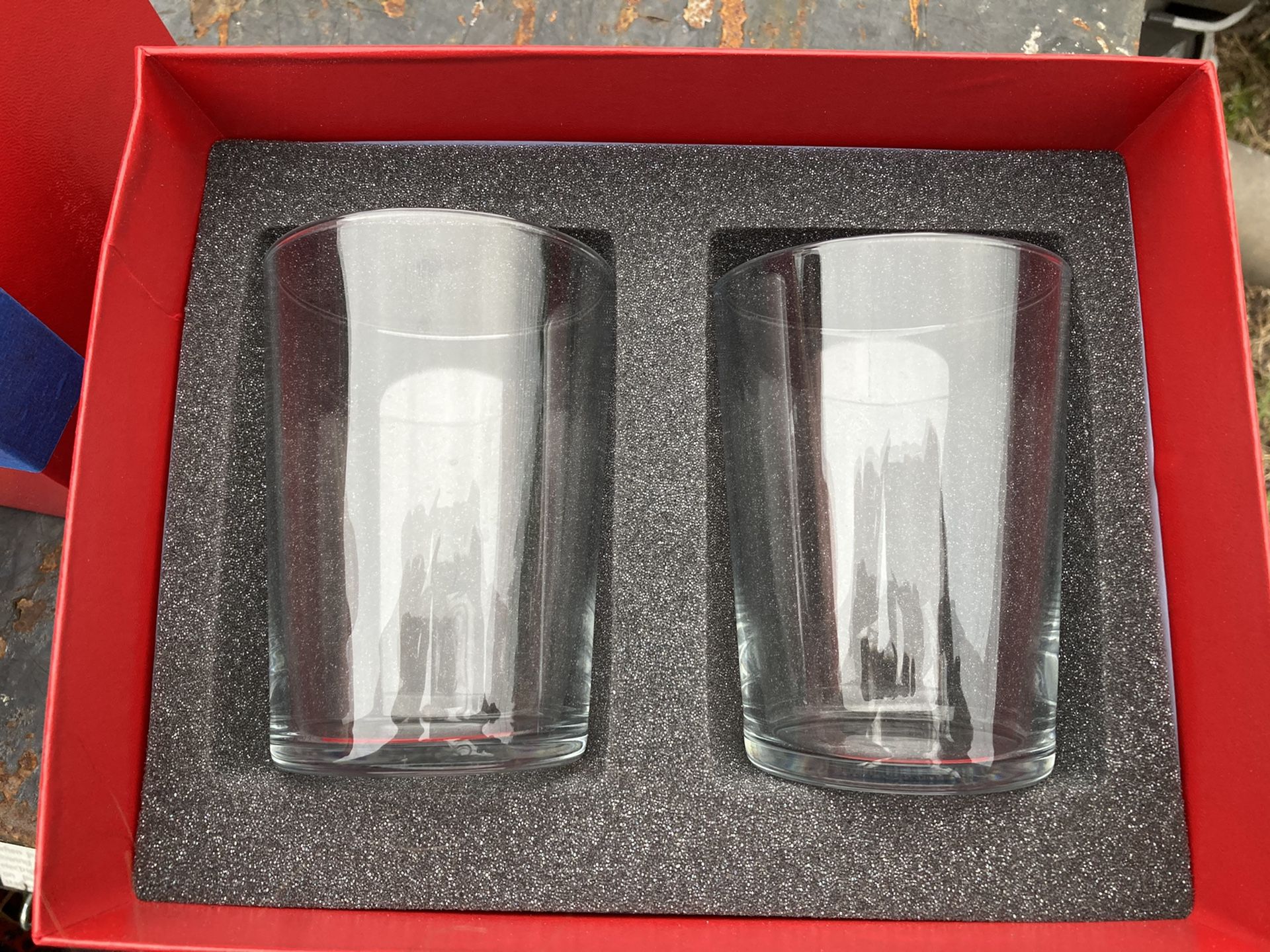 Baccarat glass cups