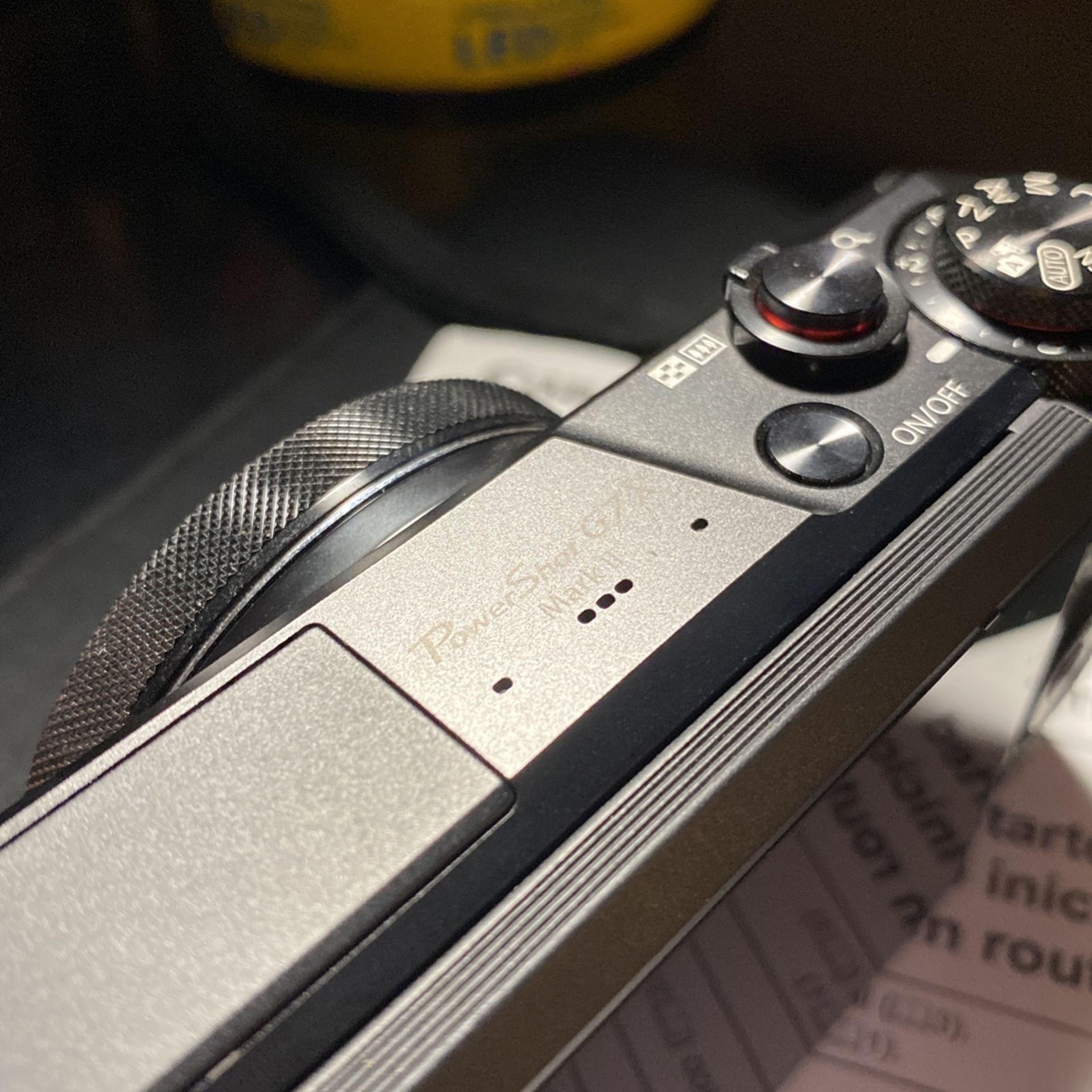 Canon Power Shot Digital Camera (G7 X Mark II)