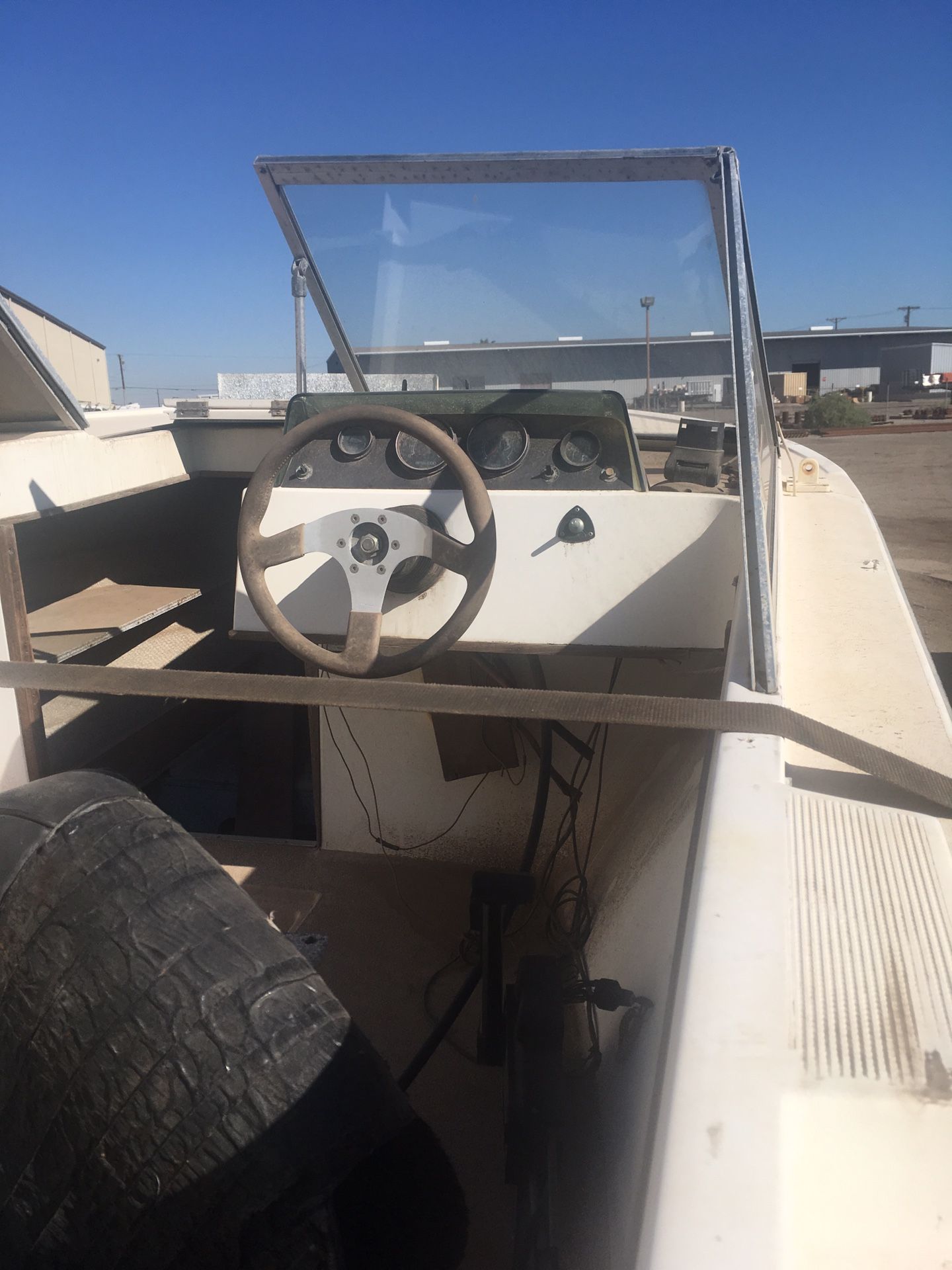 Boat with trailer, fishing