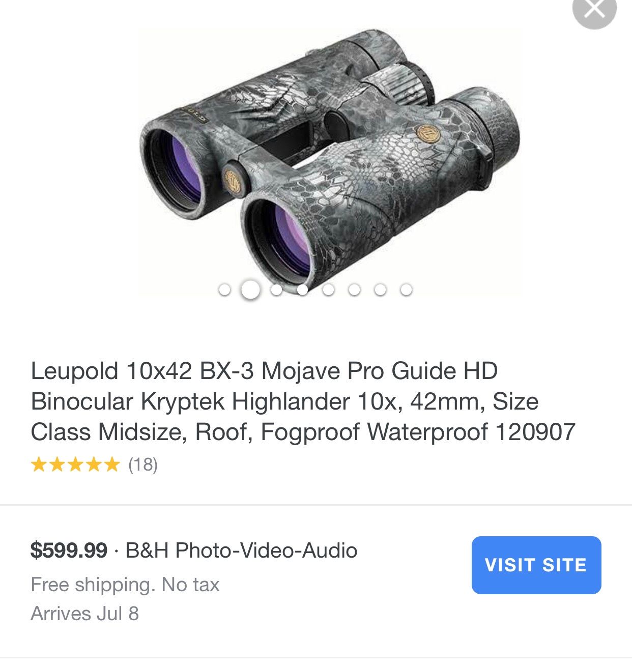 Binoculars LEUPOLD 10x42 BX3 Mojave Pro for Sale in Hillsboro, OR OfferUp