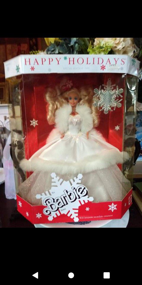 Happy Holidays Edition Barbie In Box