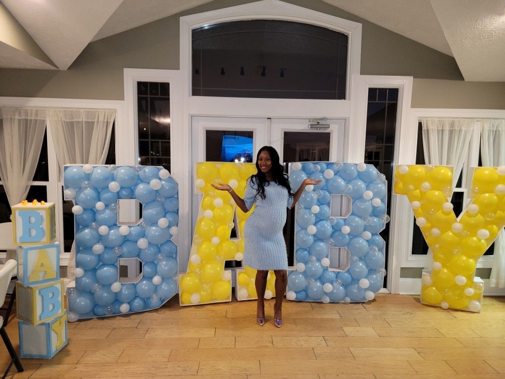 5ft BABY Letters